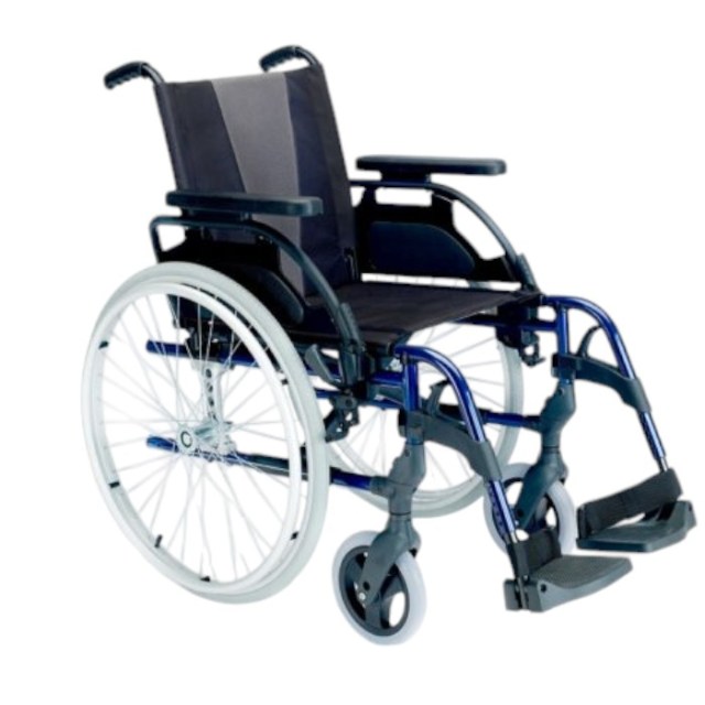 MSWC25C Lightweight Breezy Wheelchair-Photoroom